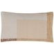 Aldrin Beige and Brown Pillow