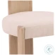 Gwynet Cream And Natural Dining Chair