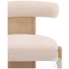 Gwynet Cream And Natural Dining Chair