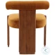 Gwynet Hudson Ginger And Brown Dining Chair
