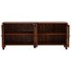 Persea Brown 4 Glass Door Sideboard