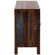 Persea Brown 4 Glass Door Sideboard