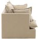 Monica Moss Sand 84" Sofa