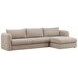 Torrey Olana Sand 2 Piece Modular Sectional with RAF Chaise