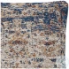 Napie Blue And Beige Tones Pillow