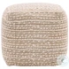 Yur Ivory Pouf