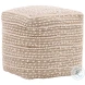 Yur Ivory Pouf