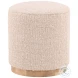 Gem Ivory And Natural Stool