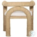 Ernestin Natural And Off White Occasional Chair