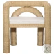 Ernestin Natural And Off White Occasional Chair