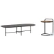 Leig Black Occasional Table Set