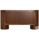 Stephenso Medium Brown And Black Handles Sideboard