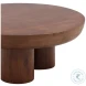 Bruc Medium Brown Coffee Table