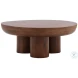Bruc Medium Brown Coffee Table