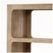 Leandra Weathered Natural 2 Door Bookcase