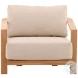 Redfor Sand And Natural Outdoor Sofa Chair