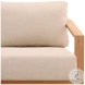 Redfor Sand And Natural Outdoor Living Room Set