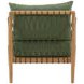 Tahoe Green Performance Fabric 32" Outdoor Sofa Chair