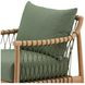 Tahoe Green Performance Fabric 32" Outdoor Sofa Chair