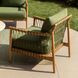Tahoe Green Performance Fabric 32" Outdoor Sofa Chair