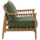 Tahoe Green Performance Fabric 32" Outdoor Sofa Chair