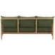 Tahoe Green Performance Fabric 79" Outdoor Sofa