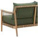 Tahoe Green Performance Fabric 79" Outdoor Sofa