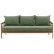 Tahoe Green Performance Fabric 79" Outdoor Sofa