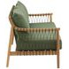Tahoe Green Performance Fabric 79" Outdoor Sofa