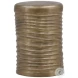 Gale Antique Brass End Table
