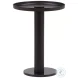 Yar Black And Bronze End Table
