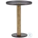 Yar Black And Gold End Table