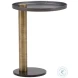 Yar Black And Gold End Table