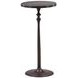 Tanner Bronze Round Side Table