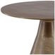 Brema Antique Brass 32" Round Bistro Table