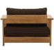 Naya Woolacombe Chocolate Upholstered Outdoor Sofa Chair