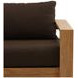Naya Woolacombe Chocolate Upholstered Outdoor Sofa Chair