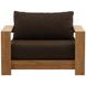 Naya Woolacombe Chocolate Upholstered Outdoor Sofa Chair