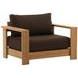 Naya Woolacombe Chocolate Upholstered Outdoor Sofa Chair