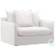 Vivia Easton White Slipcover Sofa Chair