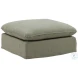 Vivia Easton Forest Slipcover Ottoman