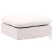Vivia Easton Natural Slipcover Ottoman