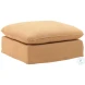 Vivia Easton Wheat Slipcover Ottoman
