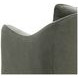 Elissa Opal Eucalyptus Upholstered Occasional Chair with Pillow