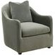 Elissa Opal Eucalyptus Upholstered Occasional Chair with Pillow