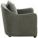 Elissa Opal Eucalyptus Upholstered Occasional Chair with Pillow