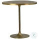 Hevi Antique Brass Bistro Table