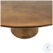 Isa Antique Brass Coffee Table