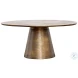 Isa Antique Brass Coffee Table