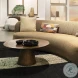 Isa Antique Brass Coffee Table